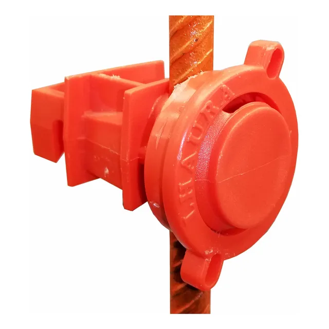 Aislador Para Cerca Eléctrica Poste Varilla X 100 Pcs Lhaura
