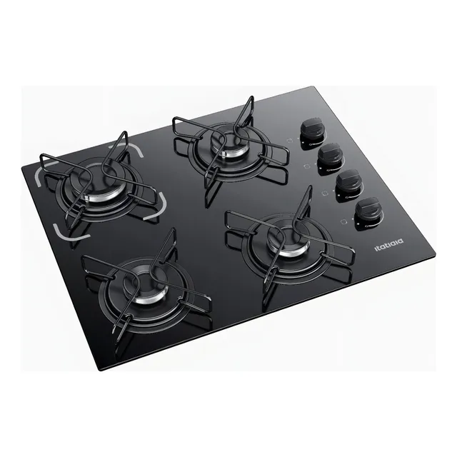 Cooktop Itatiaia Essencial 4 Bocas Preto 127v/220v Cooktop Itatiaia Essencial 4 Bocas Preto 127v/220v