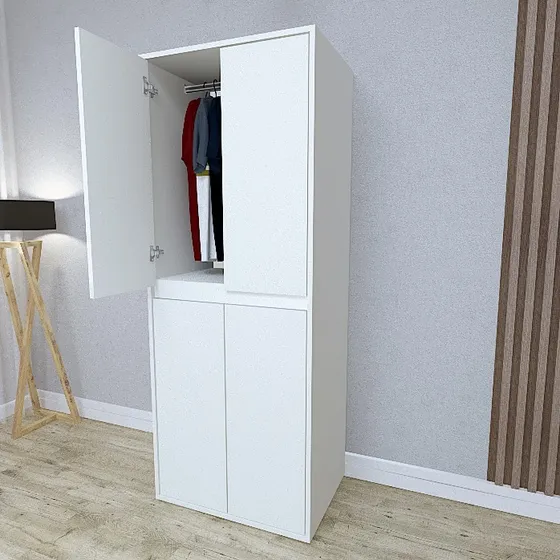 Modulo Placard  Minimalista Moderno 60x180x50!! Melamina
