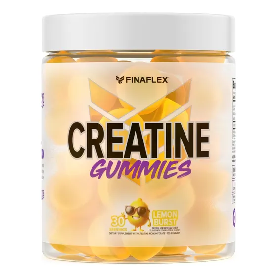 Suplemento Finaflex Creatina Gomitas 120 Gomitas Sabor Limón Limón