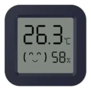 Mini Sensor De Temperatura E Umidade Bluetooth Preto Mini Sensor De Temperatura E Umidade Bluetooth Preto