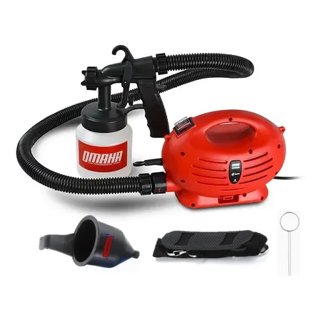 Maquina Pistola Para Pintar Latex Pintura Soplete Omaha 650w