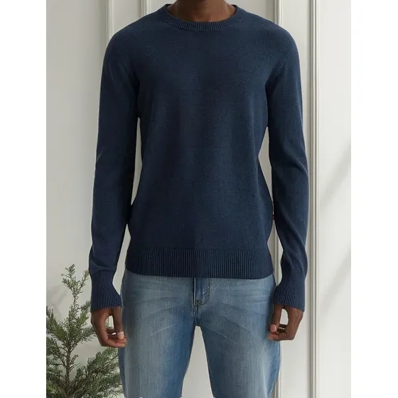 Sweater Levis Hombre Classic Crewneck Liso Variante De Color