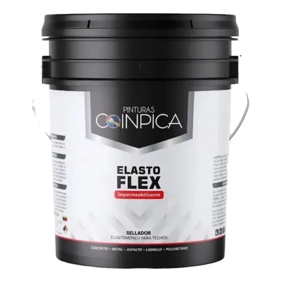 Pintura Impermeabilizante Elastomerica Elastoflex Cuñete