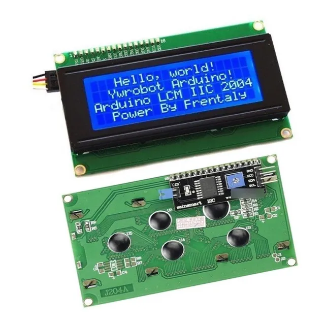 Display 2004 20×4 Backlight Azul Lcd Pantalla + I2c Arduino
