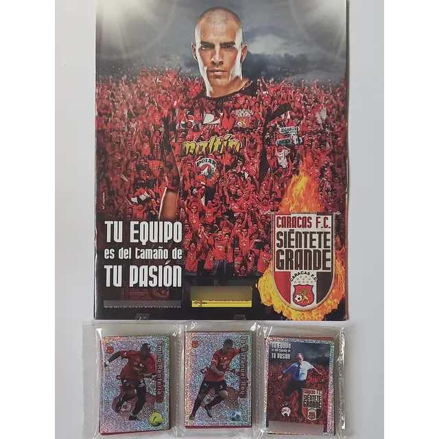 Álbum Panini Caracas Futbol Club Completo A Pegar