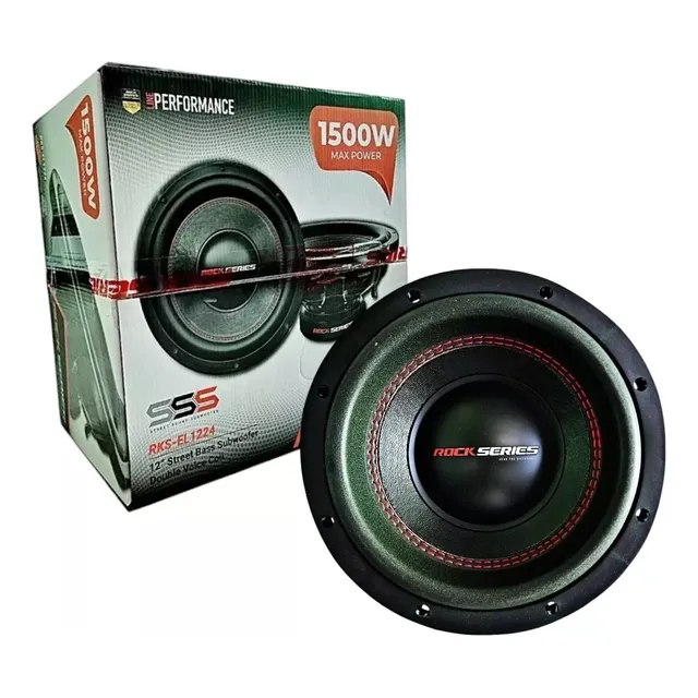 Subwoofer 12 Rock Series 1500w 4 Ohms 750rms