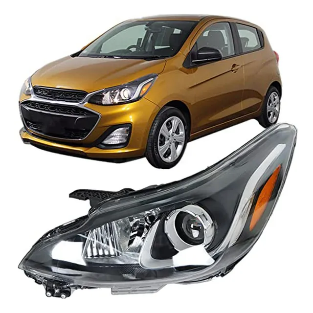 Faro Halógeno Izquierdo Chevy Spark Ls-lt Bumper
