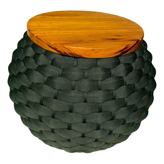 Mesa D Centro 60cm Apoio Varanda Condomínio Apartamento Deck