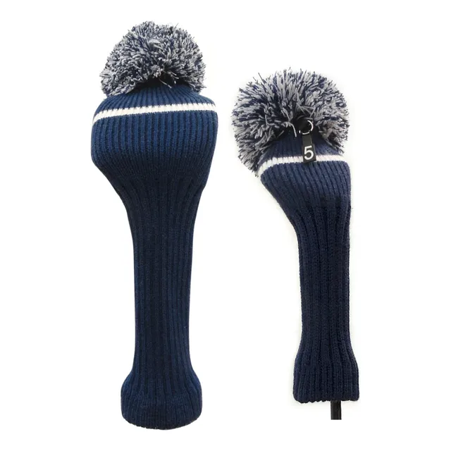 Cobertor Cabeza Golf Pompon Spandex Punto Clasico Para Calle