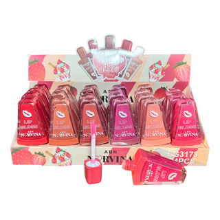 Lip Gloss Con Color Sandías Mayoreo 24 Pz Lip Gloss Con Color Sandías Mayoreo 24 Pz