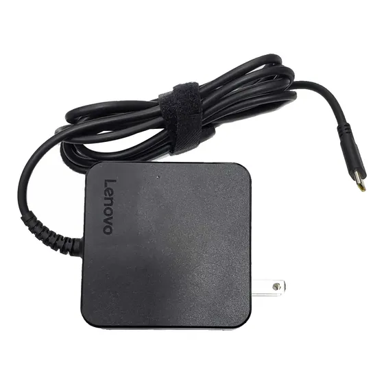 Cargador De Laptop Lenovo 20v 3.25a Tipo C 65w Cuadrado 