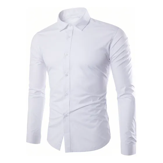 Camisas Entalladas Elástizadas Slim Fit Sublime For Men