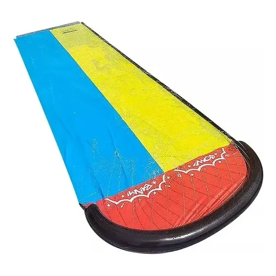 Tobogán Acuático Inflable Alfombra Carnaval 2 Personas Pista
