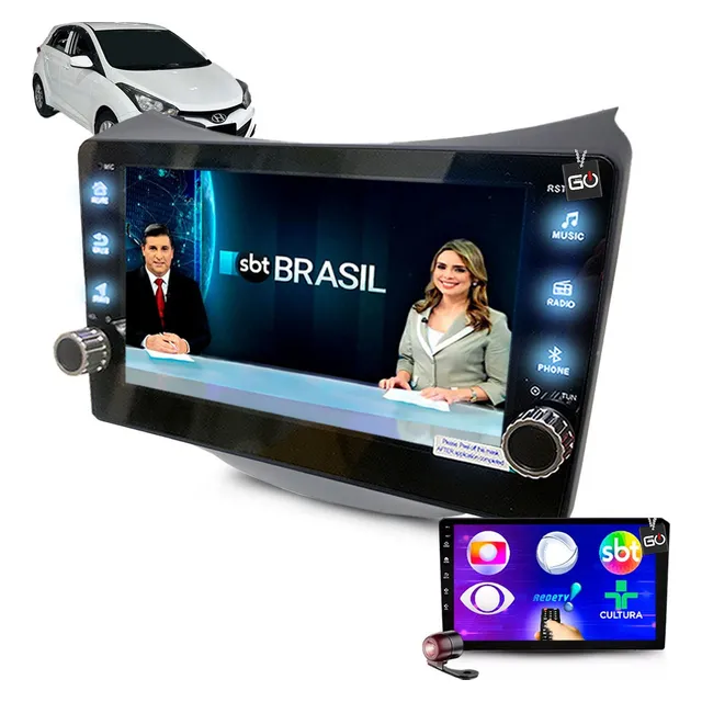 Multimidia Adak + Módulo Hdtv Hb20 2012-2019 Carplay Gps