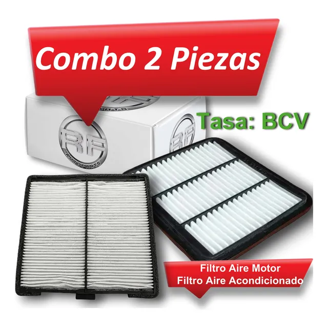 Filtro Aire Acondicionado Y Motor Chevrolet Spark 