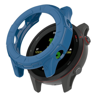 Compatible Funda De Reloj De Tpu Azul Oscuro Para Garmin Compatible Funda De Reloj De Tpu Azul Oscuro Para Garmin