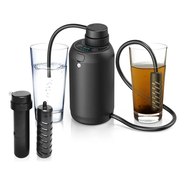 Bk2000 Filtro Agua Para Acampar Electrico Portatil Sistema