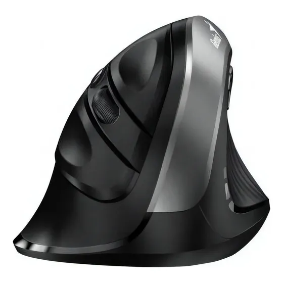 Mouse Genius Ergo 8250s Inalámbrico Vertical Gris Silver