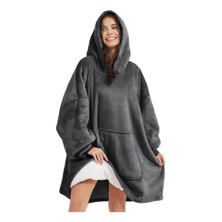 Sudadera Cobija Oversize, Manta Con Capucha Y Mangas, Comfy Sudadera Cobija Oversize, Manta Con Capucha Y Mangas, Comfy