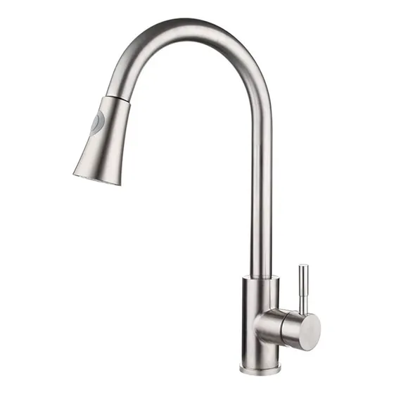 Llave Grifo De Fregadero Monomando Con Rociador Flexible