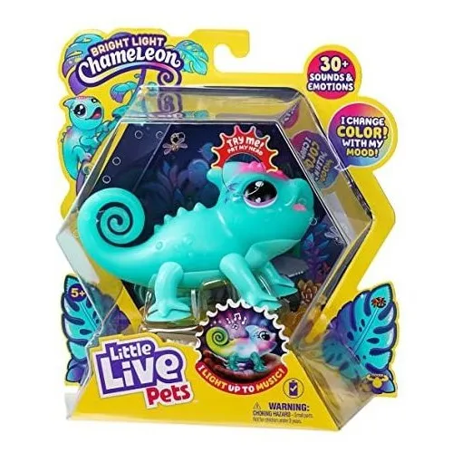 Little Live Pets Sunny O Camaleão Da Luz Brilhante