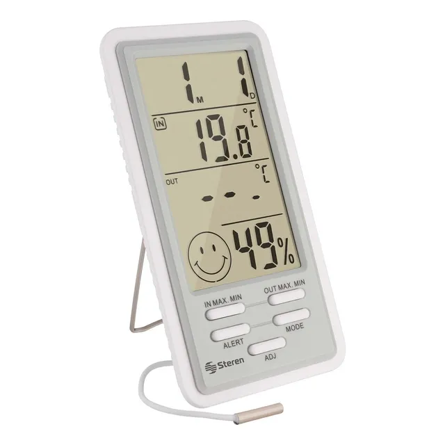 Termómetro Digital Con Sensor De Humedad   |  ter-150 