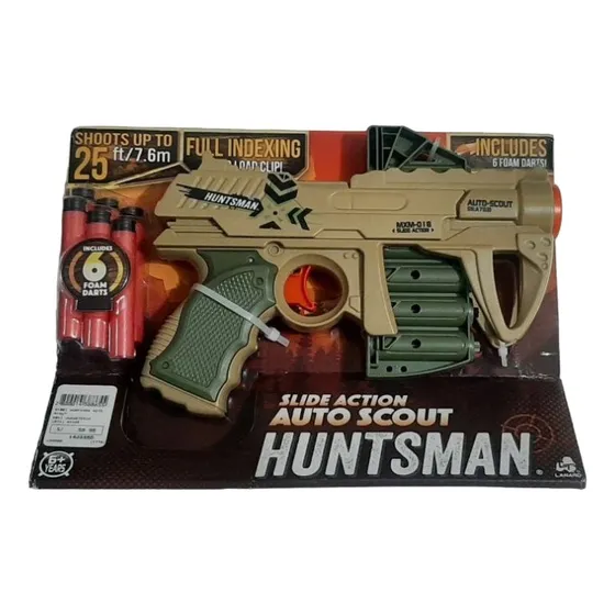 Pistola Juguete Con Balas De Goma Marca Huntsman Niños