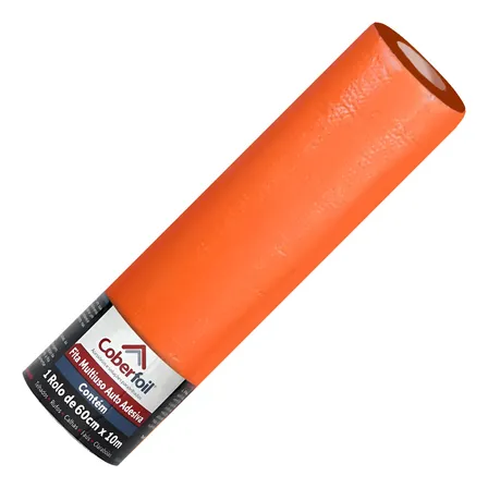 Manta Asfáltica Terracota 60cm X 10m Para Impermeabilização Terracota - Manta Adesiva Asfáltica 60cm Proteção