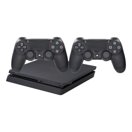Sony PlayStation 4 Slim 1TB Extra DualShock 4 Controller color negro azabache 2023
