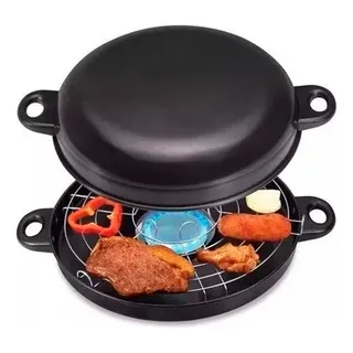 Churrasquita Antiaderente De AlumĂnio Para FogĂŁo Dona Chefa Cor Preto Churrasquita Antiaderente De AlumĂnio Para FogĂŁo Dona Chefa Cor Preto