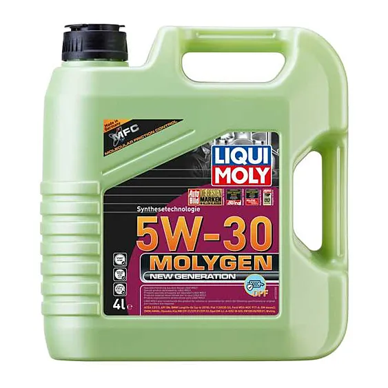 Aceite De Motor Para Diesel Molygen 5w30 Dpf Liqui Moly 4lts