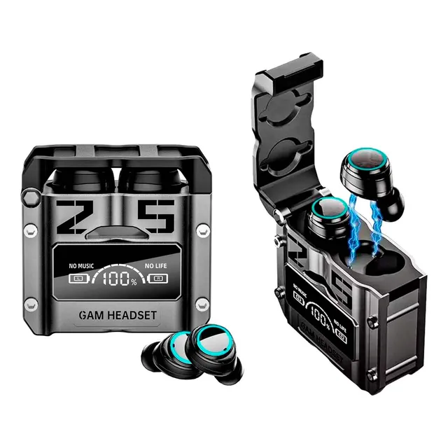 Audífonos Gamer Tws Bluetooth M25 Con Powerbank