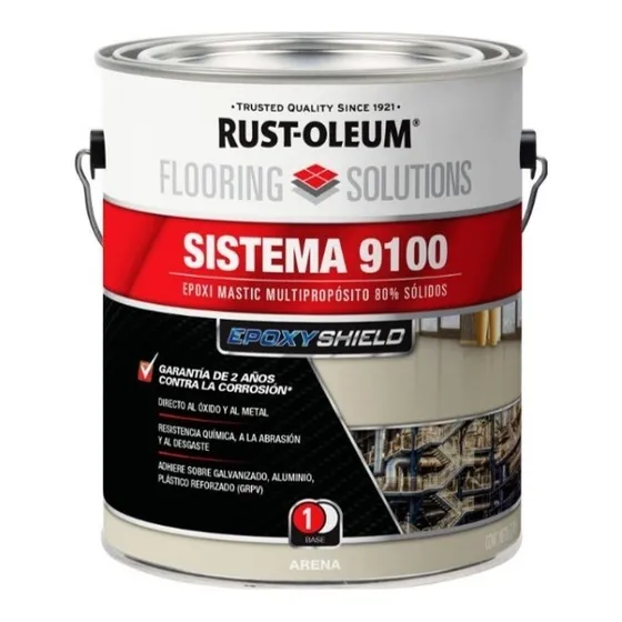 Pintura Para Tanques Almacenamiento 2 Galones Rust Oleum Color Arena