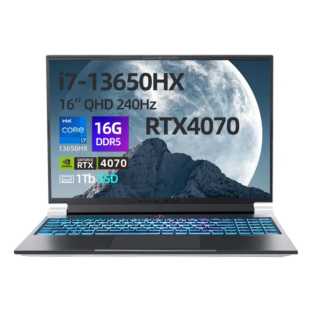 Rtx4070 Portátil Gamer Machenike L16 Pro I7 13650hx 16g 1t