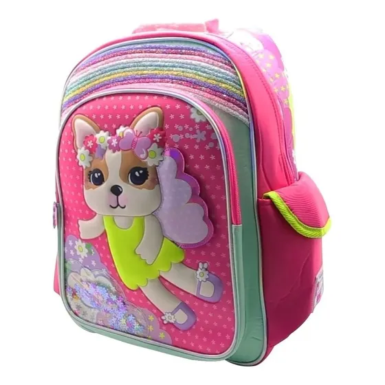 Mochila Infantil Espalda Simones Mushi Sofia 18 PuLG Cresko si097
