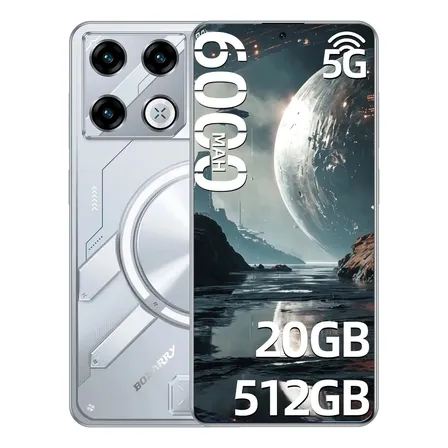 Celular Smartphone Gt20 Pro,Dimensity 8300,512gb Rom 20gb Ram,Dual Sim,Câmera 28 Mp+64 Mp,Bateria 6000mah,Tela 6.78,Android15,gps