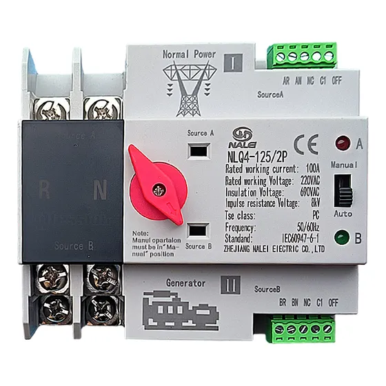Interruptor Transferencia Automatico Manual Generador Y Red