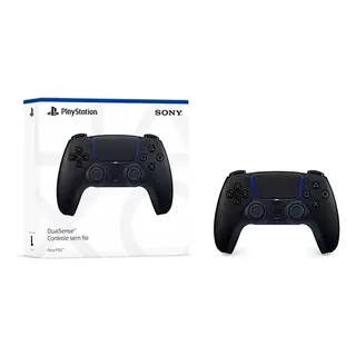 Controle Joystick Sem Fio Sony Playstation 5 Dualsense Midnight Black Controle Joystick Sem Fio Sony Playstation 5 Dualsense Midnight Black