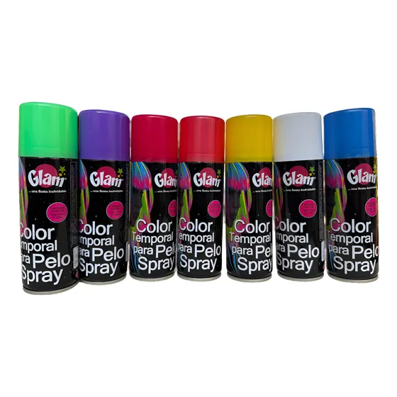 Pintura Temporal Pelo Spray 185ml