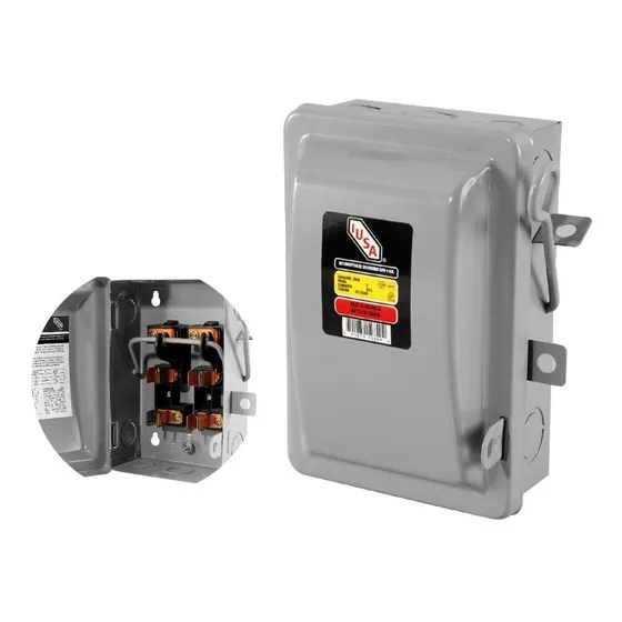 Interruptor De Seguridad 2 X 30 A Iusa