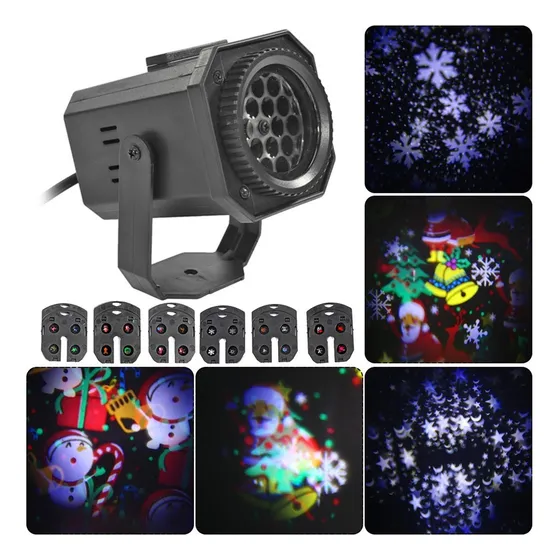 Proyector Led De Navidad, Proyecto De Navidad, Decoración