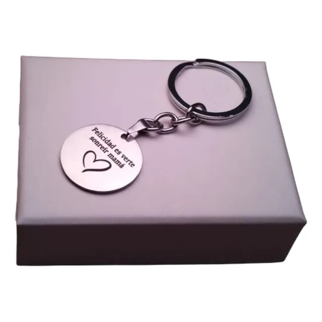 Llavero Grabado Personalizado  Con Frase, Símbolos, Signos.