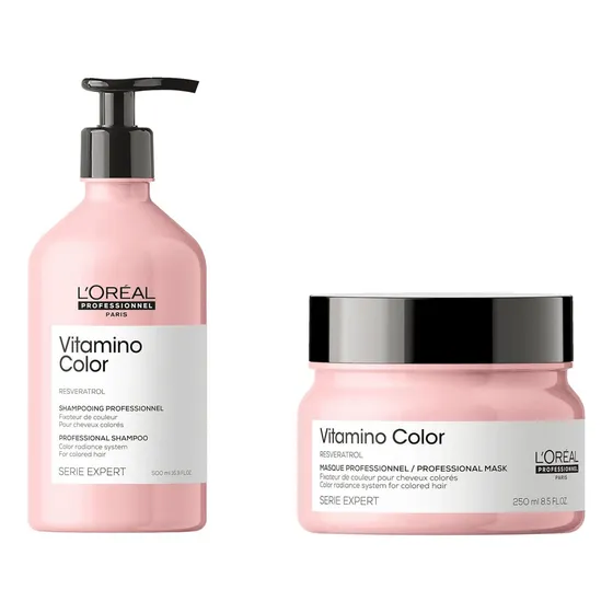 Pack Vitamino Color Shampoo 500ml Y Máscara 250ml