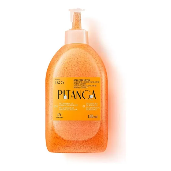 Jabón Líquido Repuesto Exfoliante Pitanga Natura Ekos