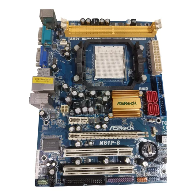 Board Para Pc Asrock N61 Socket Am2+