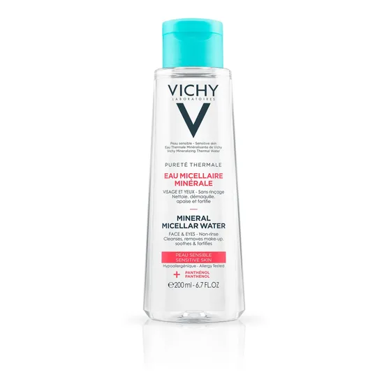 Vichy Purete Thermale Agua Micelar Mineral Piel Sens X 200ml