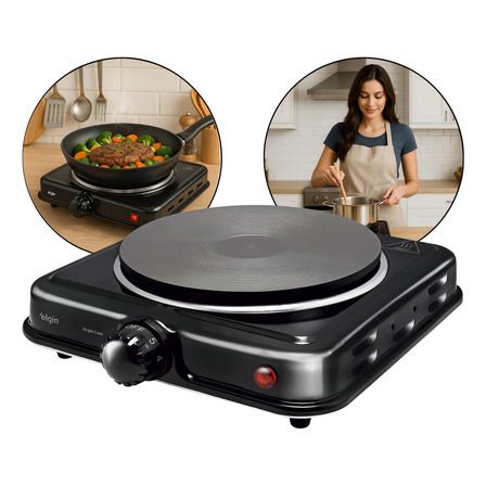 Fogão Portátil Single Cook 1 Boca Elgin - Fogão Portátil Single Cook 1 Boca Elgin -