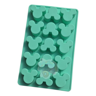 * Molde Silicon 15 Siluetas Mickey Mouse Fondant Jabon Choco * Molde Silicon 15 Siluetas Mickey Mouse Fondant Jabon Choco