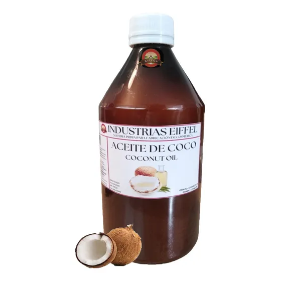 Aceite De Coco Neutro Rbd 500ml Materia Prima